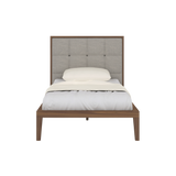 Twenty10 Calla Beds in Walnut/Natural in Single Natural — SantoLusso®