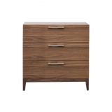 Twenty10 Calla 3 Drawer Chest in Walnut — SantoLusso®