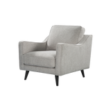 Twenty10 Daffy Armchair in Greige Linen — SantoLusso®