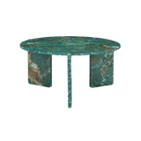 Twenty10 Halo Coffee Table Marble Effect in Amazon Green Marble Effect — SantoLusso®