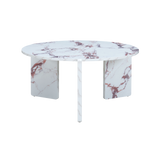 Twenty10 Halo Coffee Table Marble Effect in Violetta Marble Effect — SantoLusso®