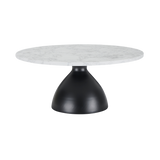 Twenty10 Hazel Coffee Table in Black & White Marble — SantoLusso®