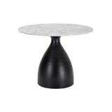 Twenty10 Hazel Dining Table in Black & White Marble — SantoLusso®