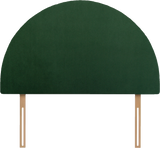 Twenty10 Hibiscus Headboard Double in Bottle Green — SantoLusso®