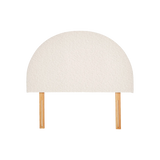 Twenty10 Hibiscus Headboard Kingsize in Cologne Ivory — SantoLusso®