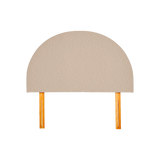 Twenty10 Hibiscus Headboard Kingsize in Cologne Mink — SantoLusso®