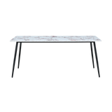 Twenty10 Horizon Large Dining Table Marble Effect in Violetta Marble Effect — SantoLusso®