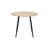 Twenty10 Horizon Round Dining Table in Oak — SantoLusso®