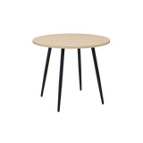 Twenty10 Horizon Round Dining Table in Oak — SantoLusso®