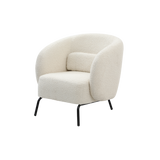 Twenty10 Joey Armchair in Cologne Ivory — SantoLusso®