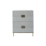 Twenty10 Lilly 4 Drawer Chest in Grey — SantoLusso®