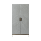 Twenty10 Lilly Wardrobe in Grey Oak Veneer — SantoLusso®