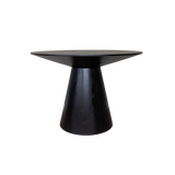 Twenty10 Lotus Dining Table in Wenge (Black Stained Oak) — SantoLusso®