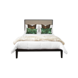 Twenty10 Orchid Beds in Wenge with Beige Fabric in Double — SantoLusso®