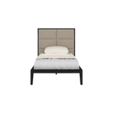 Twenty10 Orchid Beds in Wenge with Beige Fabric in Single — SantoLusso®