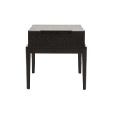 Twenty10 Orchid Bedside Single Drawer in Wenge (Black Stained Oak) — SantoLusso®