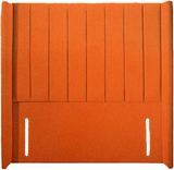 Twenty10 Poppy Headboard Super King in Pumpkin Orange — SantoLusso®