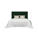 Twenty10 Rose Super King Headboard in Bottle Green — SantoLusso®