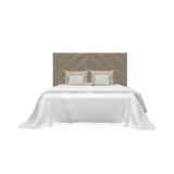 Twenty10 Rose Double Headboard in Mink — SantoLusso®