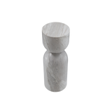 Twenty10 Salt Lamp Table in White Marble — SantoLusso®