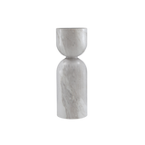 Twenty10 Salt Lamp Table in White Marble — SantoLusso®