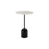 Twenty10 Thyme Lamp Table in Black Marble & White Marble — SantoLusso®