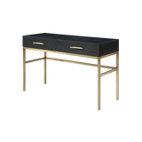 Twenty10 Tulip Dressing Table/Desk in Wenge (Black Stained Oak) — SantoLusso®