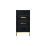 Twenty10 Tulip Tall Boy in Wenge (Black Stained Oak) — SantoLusso®