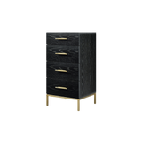 Twenty10 Tulip Tall Boy in Wenge (Black Stained Oak) — SantoLusso®