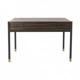 Twenty10 Bali Desk or Dressing Table in Ebony - SantoLusso