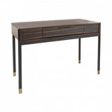 Twenty10 Bali Desk or Dressing Table in Ebony - SantoLusso
