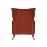Twenty10 Betty Occasional Chair in Terracotta Velvet - SantoLusso