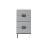 Twenty10 Lilly Tallboy in Grey Oak Veneer - SantoLusso