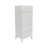 Twenty10 Orchid Narrow Chest in White - SantoLusso