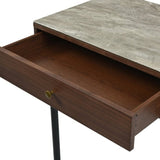 Twenty10 Willow Desk or Dressing Table in Walnut - SantoLusso