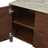 Twenty10 Willow TV Unit in Walnut - SantoLusso