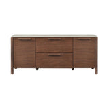 Twenty10 Willow TV Unit in Walnut - SantoLusso
