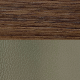 Twenty10 Lotus Dining Chair in Walnut Stone — SantoLusso®