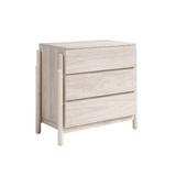Twenty10 Whisper 3 Drawer Chest in Oak White Wash — SantoLusso®