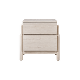 Twenty10 Whisper 2 Drawer Bedside in Oak White Wash — SantoLusso®