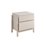 Twenty10 Whisper 2 Drawer Bedside in Oak White Wash — SantoLusso®