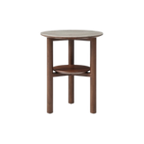 Twenty10 Willow Lamp Table With Shelf in Timber Tobacco — SantoLusso®