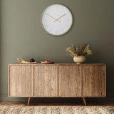 Ghedi Turenni Wall Clock Tofu — SantoLusso®