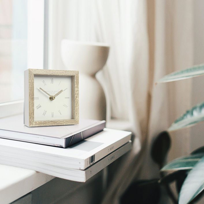 Ghedi Turenni Mantel Clock Tofu — SantoLusso®