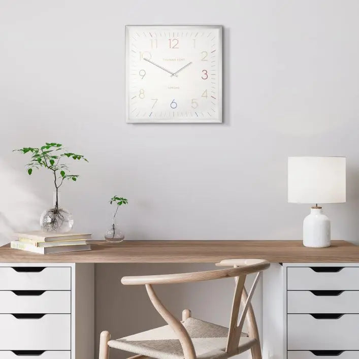 Ghedi Mastrone Wall Clock Dark Grey — SantoLusso®