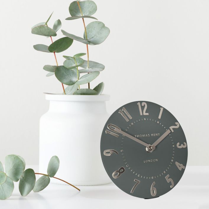 Ghedi Durassi Mantel Clock Olive Green — SantoLusso®