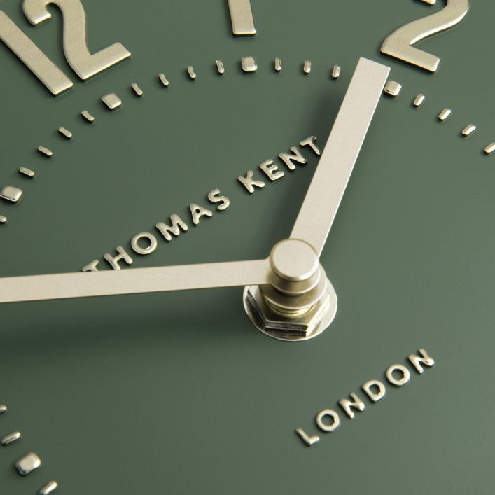 Ghedi Durassi Mantel Clock Olive Green — SantoLusso®