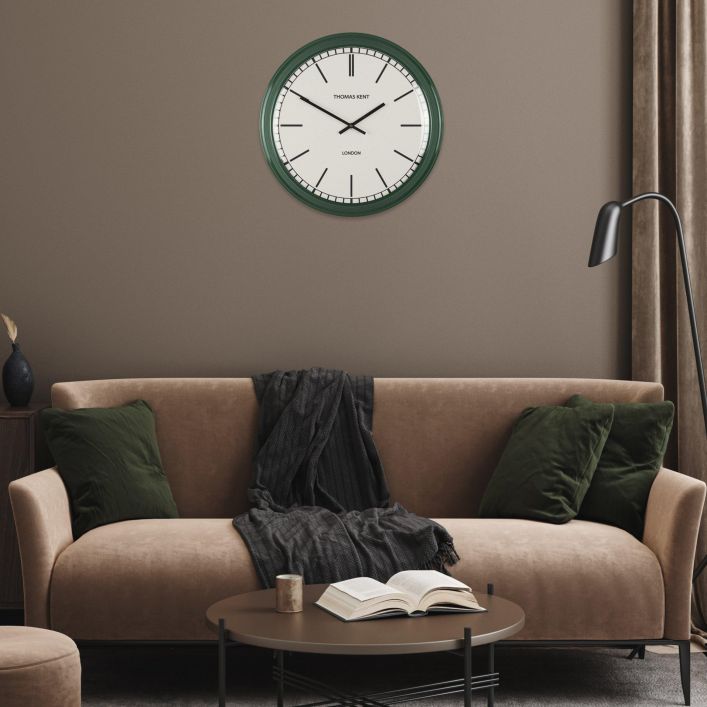 Ghedi Forlana Wall Clock Fern — SantoLusso®