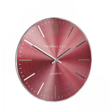 Ghedi Cafe Wall Clock Ruby — SantoLusso®