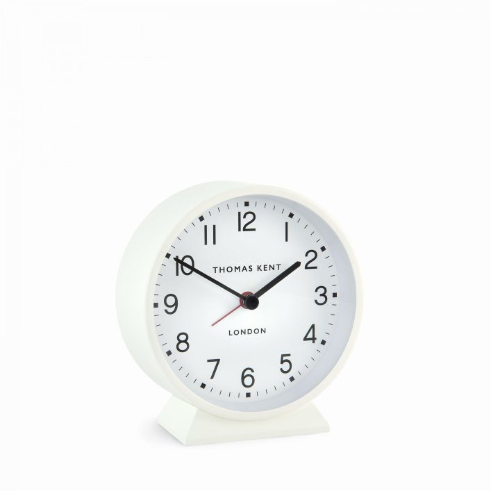 Ghedi Costara Alarm Clock Snowberry White — SantoLusso®